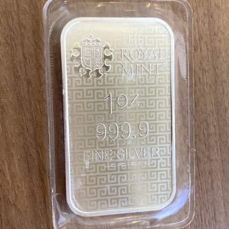 ロイヤルミント スリーグレイセス シルバーバー 1オンス 1oz インゴット 銀棒 英国 イギリス Royal Mint Three Graces