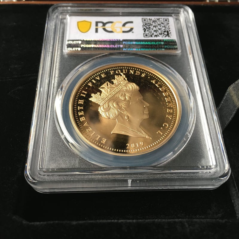PCGS PR70DCAM Una Lion Alderney ウナとライオン 2019 イ