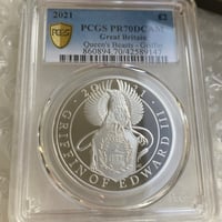 1996年 ブータン 300ニュルタムプルーフ銀貨（NGC鑑定68）3枚セット 1996年 ブータン 300ニュルタムプルーフ銀貨（NGC鑑定68）3枚セット