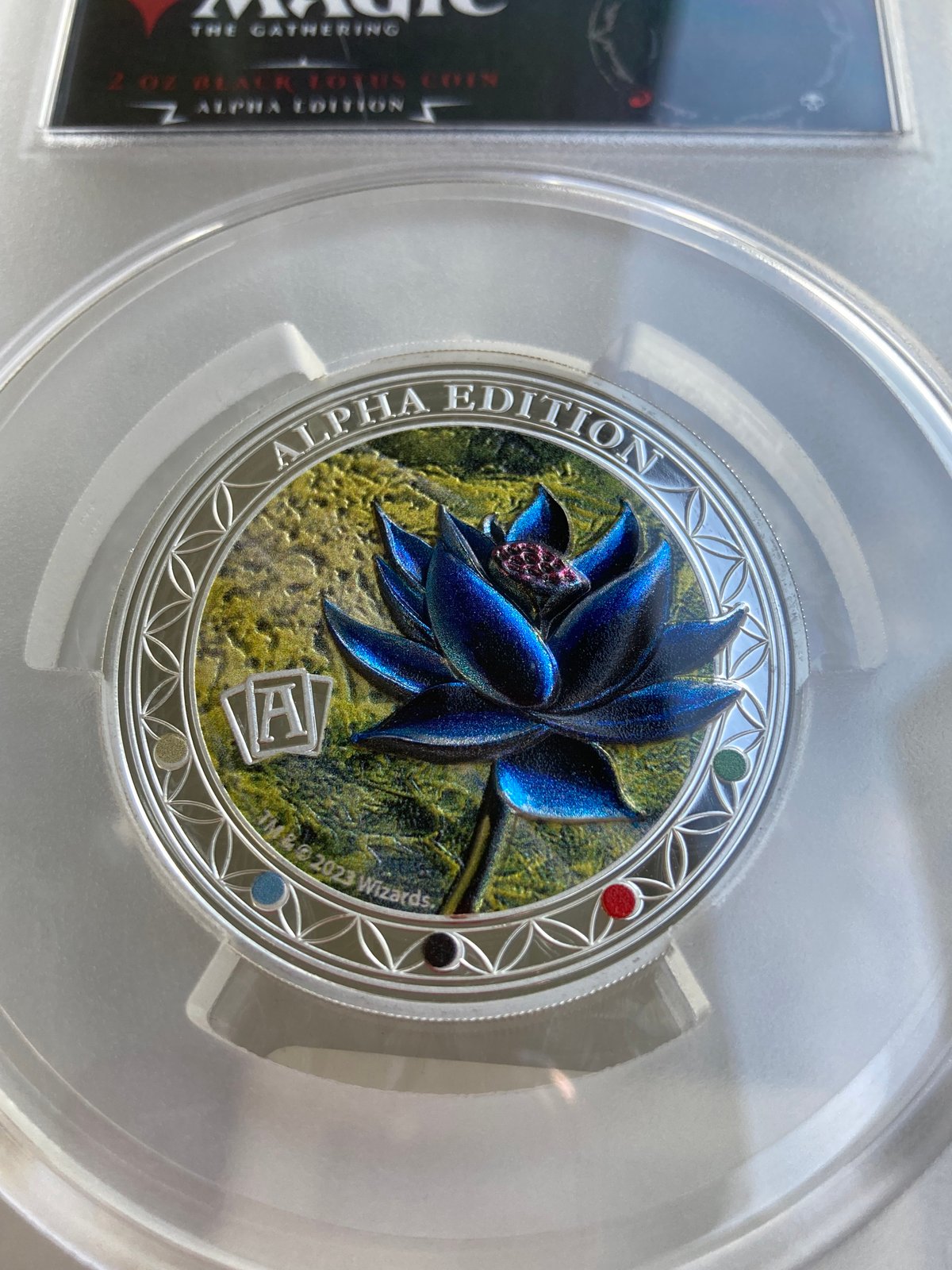 2oz・アルファ版】 MTG公式 ブラックロータス マジックザギャザリング