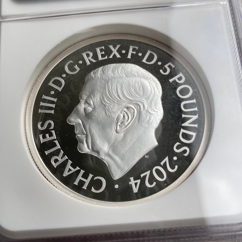 NGC鑑定PF69+FR ロイヤルミント ピストルッチ 2024年 ワーテルロー