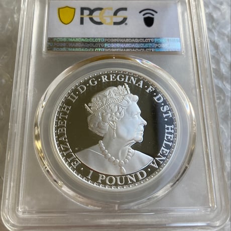 【PCGS鑑定PR69DCAM】 ウナとライオン 2022年 イギリス領セントヘレナ造幣局 1オンス銀貨 シルバー プルーフコイン Una Lion St.Helena