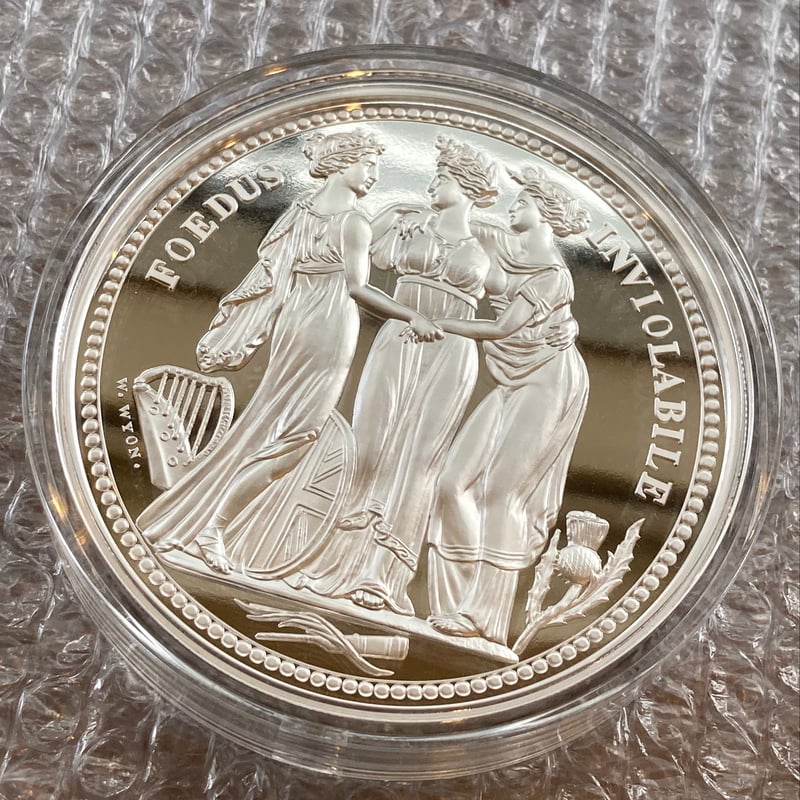 1kg スリーグレイセス 2020年 オルダニー島 1キログラム銀貨