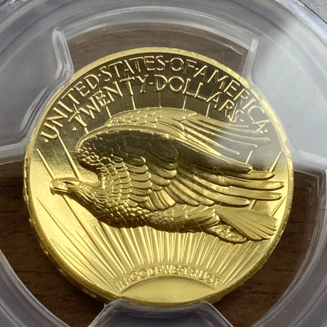 【PCGS MS70PL First Strike】2009年 セントゴーデンス ウルトラハイレリーフ金貨 ダブルイーグル ゴールドコイン プルーフライク High Relief