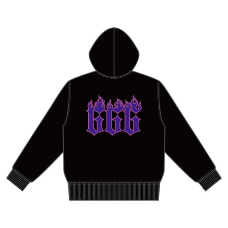BABY DEVIL HOODIE（BLACK）