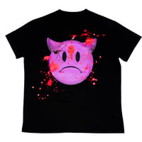 HEAD SHOT DEVILS TEE - BLACK