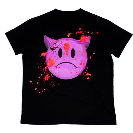 HEAD SHOT DEVILS TEE - BLACK