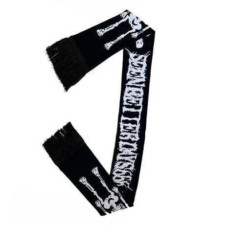 SKELETON SCARF