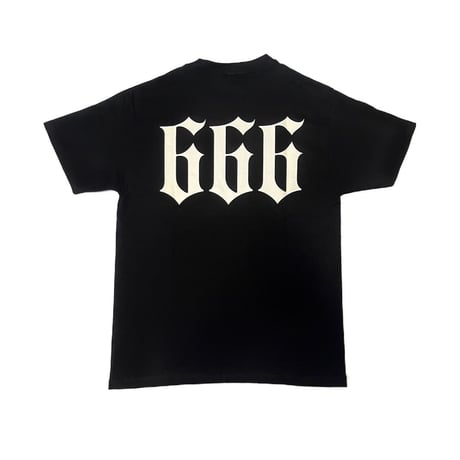 SBD 666 LOGO TEE GLOW IN THE DARK