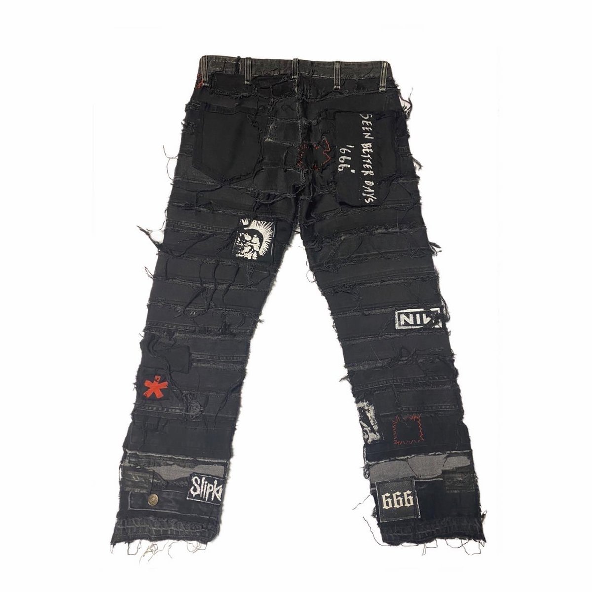 パンツ SIX original crust 1of1 Handmade Crust Pants (Type A) | SEEN BETTE