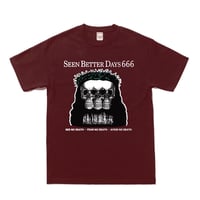 SBD 666 LOGO HOODIE(PURPLE) | SEEN BETTER DAYS