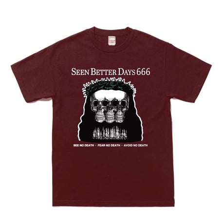 THE DEATH TEE (BURGUNDY)