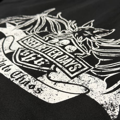 EMBLEM LONG SLEEVE TEE（WHITE)