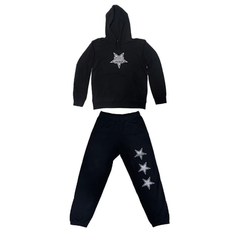 SBD DEVIL'S STAR LOGO SWEAT PANTS