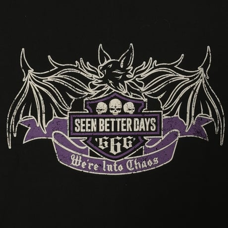 EMBLEM LOGO HOODIE（PURPLE）