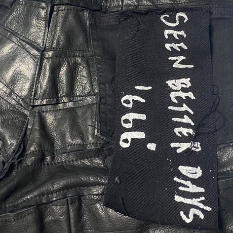 1of1 Handmade Leather Crust Pants (Type B)