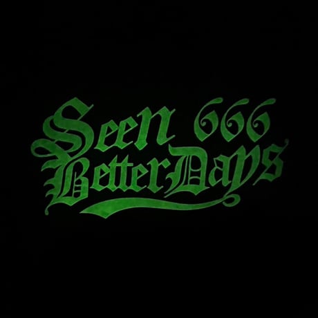 SBD 666 LOGO TEE GLOW IN THE DARK