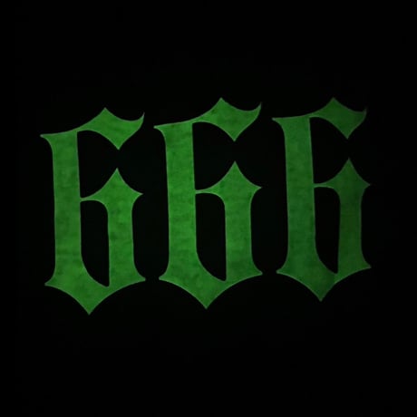 SBD 666 LOGO HOODIE GLOW IN THE DARK