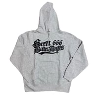 SBD 666 LOGO HOODIE(ASH GRAY)