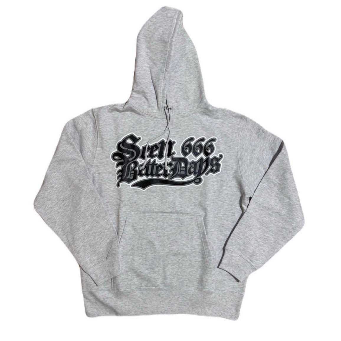 SBD 666 LOGO HOODIE(ASH GRAY)