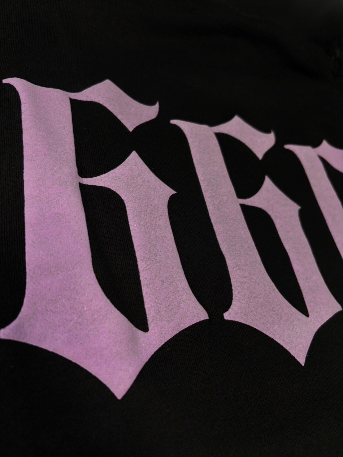 SBD 666 LOGO HOODIE(PURPLE) | SEEN BETTER DAYS