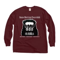 SBD 666 LOGO HOODIE(ASH GRAY) | SEEN BETTER DAY