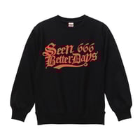 SBD 666 LOGO HOODIE(ASH GRAY) | SEEN BETTER DAY