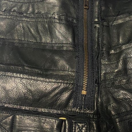 1of1 Handmade Leather Crust Pants (Type B)