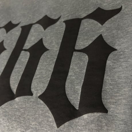 SBD 666 LOGO HOODIE(GRAY)
