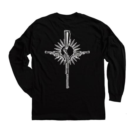 THE DEATH LONG SLEEVE TEE(BLACK)