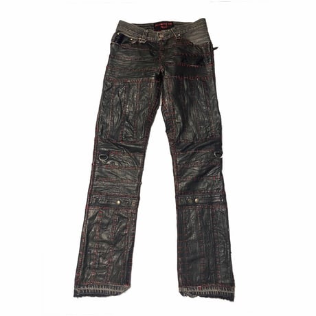 1of1 Handmade Leather Crust Pants (Type A)