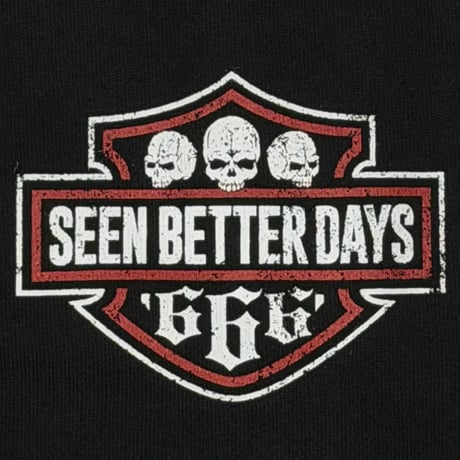 EMBLEM LOGO HOODIE（RED）
