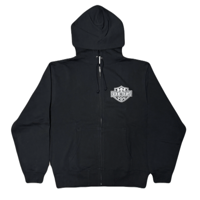 EMBLEM LOGO HOODIE（WHITE）