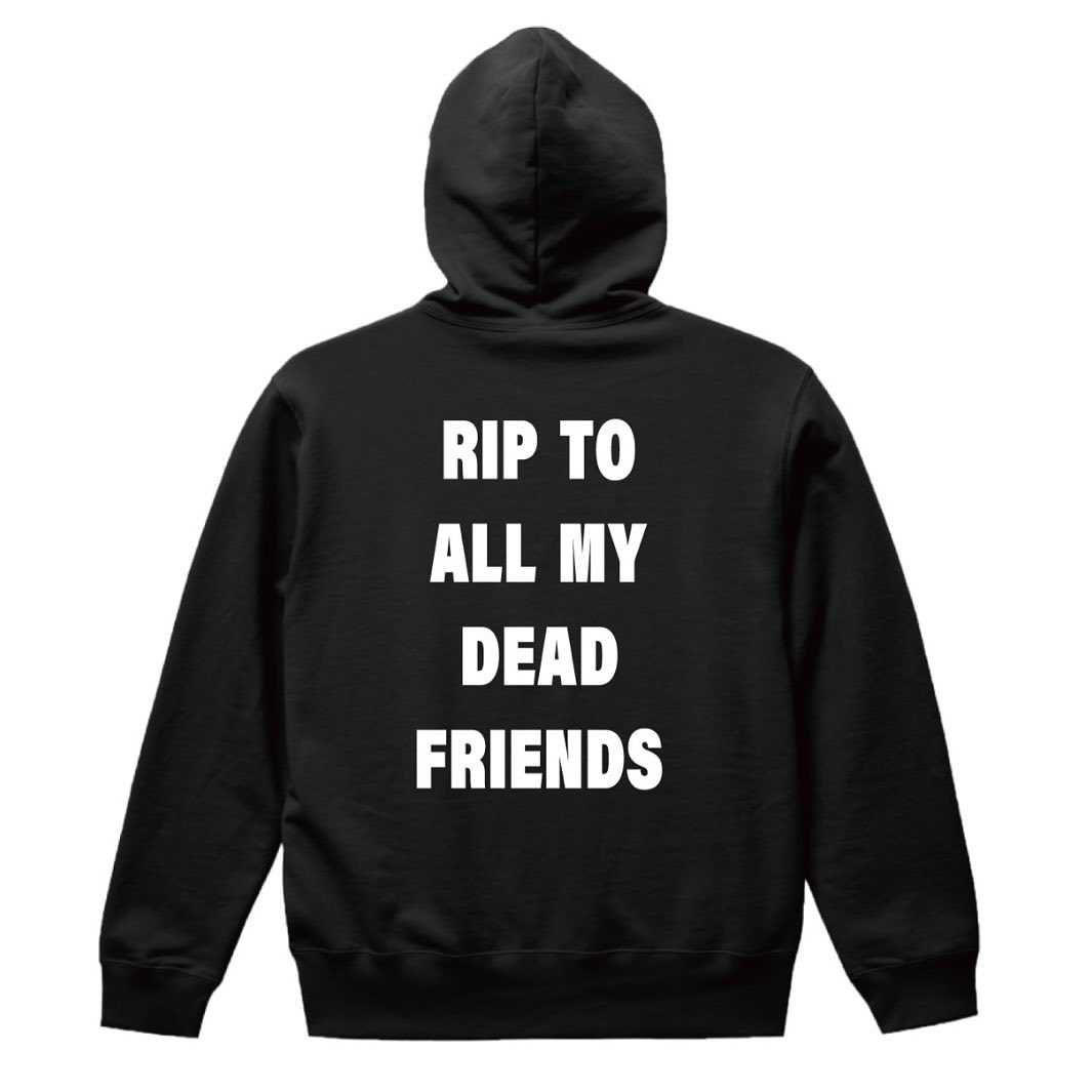 rip樣專用 RIP MY FRIENDS HOODIE | SEEN BETTER DAYS 