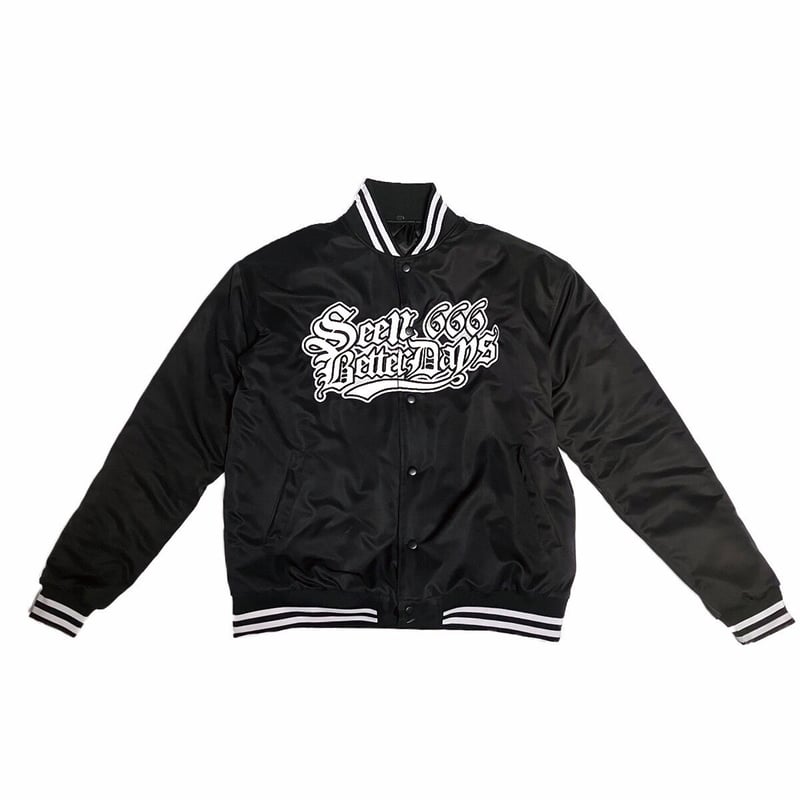 SBD 666 LOGO STUDIUM JACKET | SEEN BETTER DAYS SBD 666 LOGO STUDIUM JACKET | SEEN BETTER DAYS