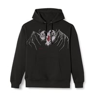 BACK BONE HOODIE (BLACK)