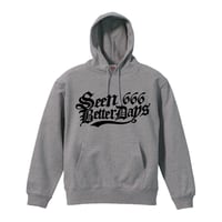 SBD 666 LOGO HOODIE(GRAY)