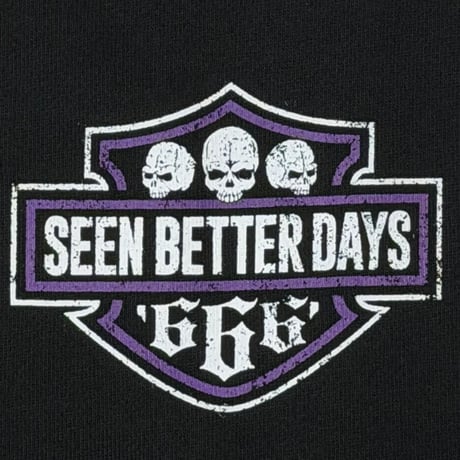 EMBLEM LOGO HOODIE（PURPLE）