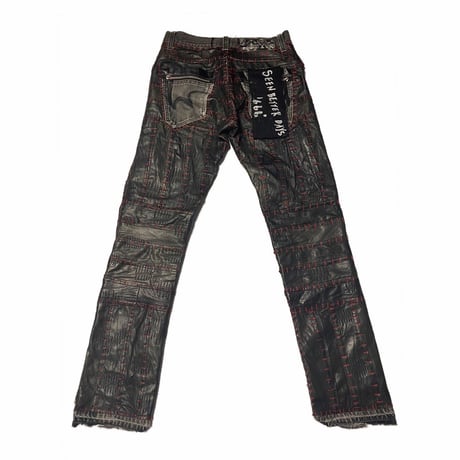 1of1 Handmade Leather Crust Pants (Type A)