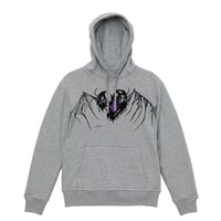 BACK BONE HOODIE (GREY)