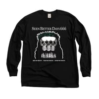 THE DEATH LONG SLEEVE TEE(BLACK)