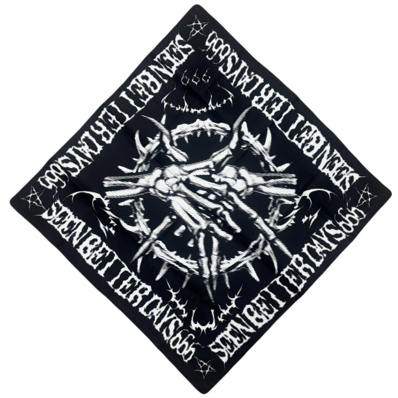 HANDSIGN BANDANA | SEEN BETTER DAYS 