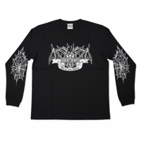 EMBLEM LONG SLEEVE TEE（WHITE)