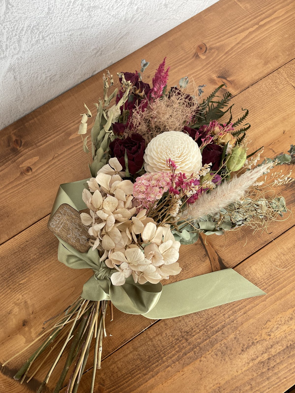 スワッグ229 swag.S 季節のドライフラワーレッド（おまかせ） | kukka