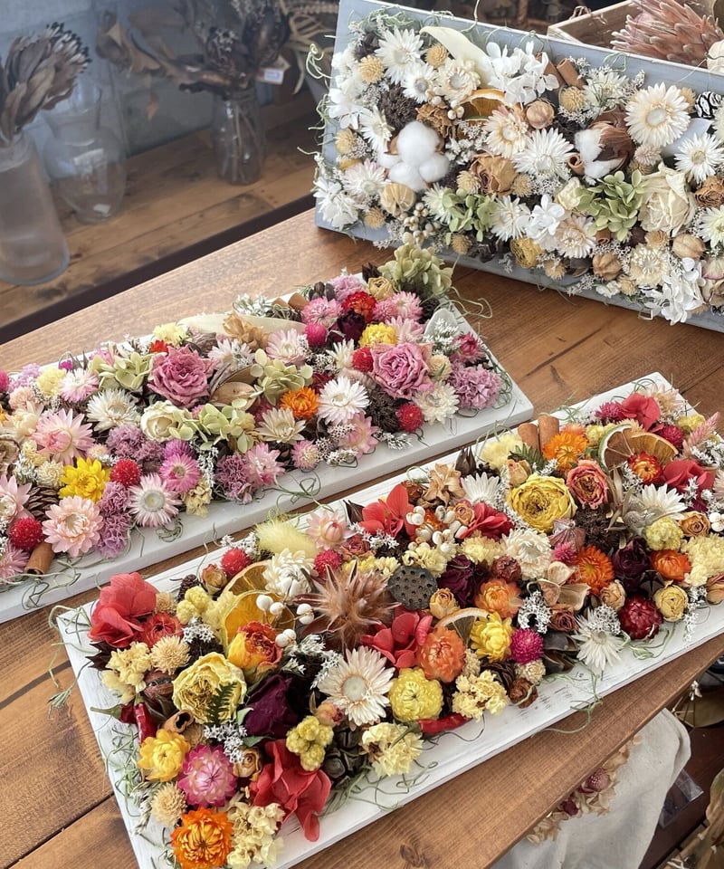 ラナチュールドライ加工 アレンジフラワー ラナチュールドライ加工