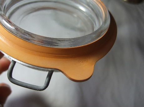 フランス ヴィンテージ 食品容器 フランスのガラス製保存容器 b-120 | Ivy