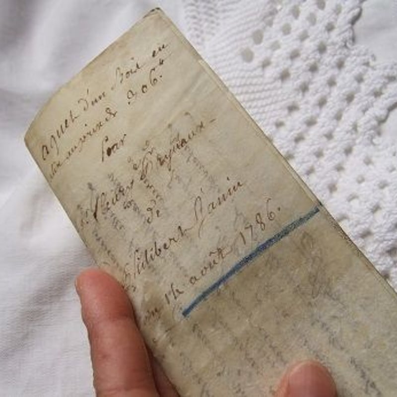 【アンティーク】1600年代 羊皮紙 古文書 印章付き 歴史的資料 フランス アンティーク】1600年代 羊皮紙 古文書 印章付き 歴史的資料 フランス