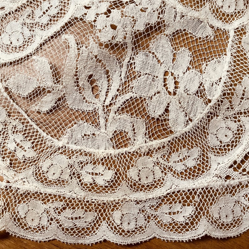 フランスアンティーク　ノルマンディーレース フランスアンティーク ノルマンディーレース