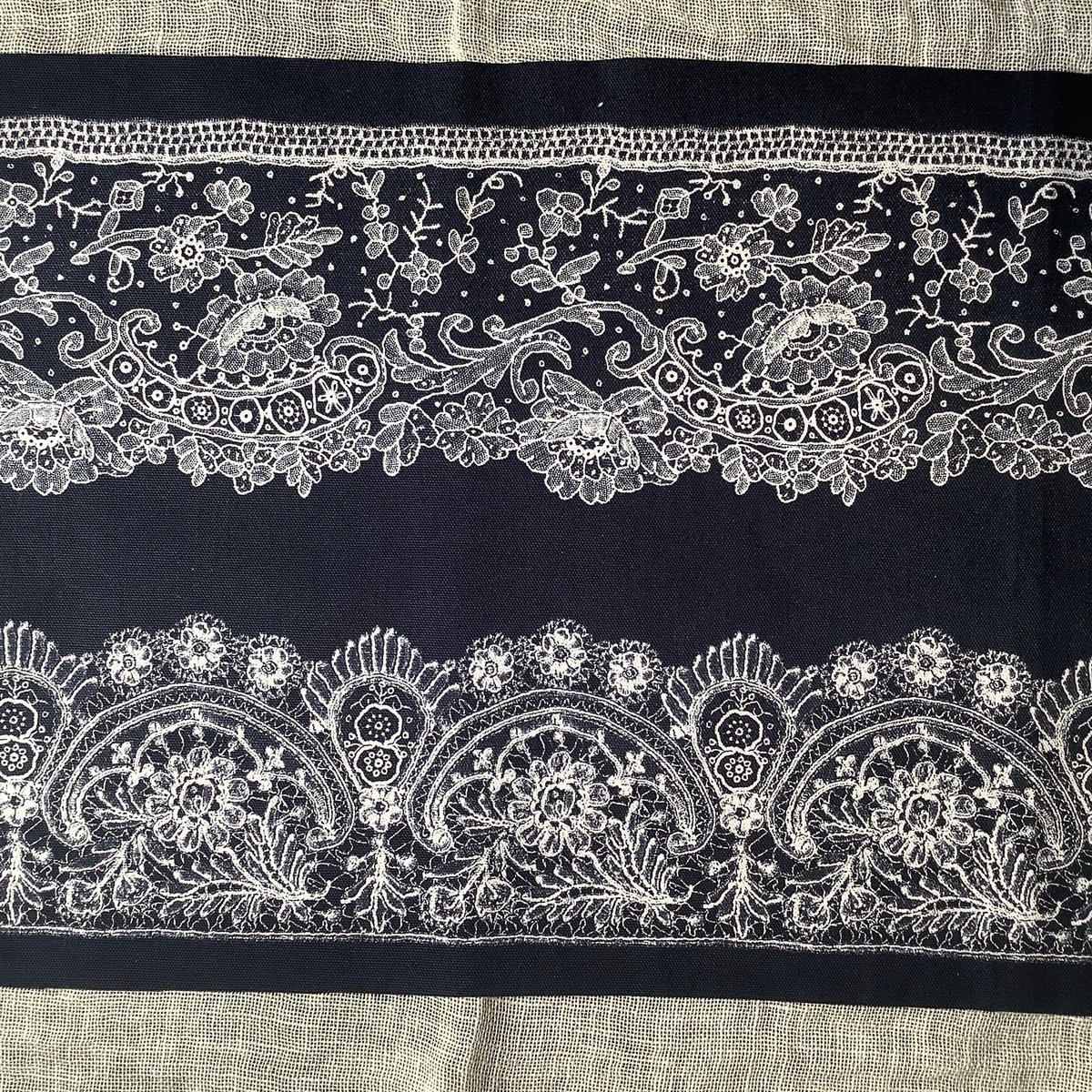 アンティークレース生地 57x27cm f-レース2 | Ivy