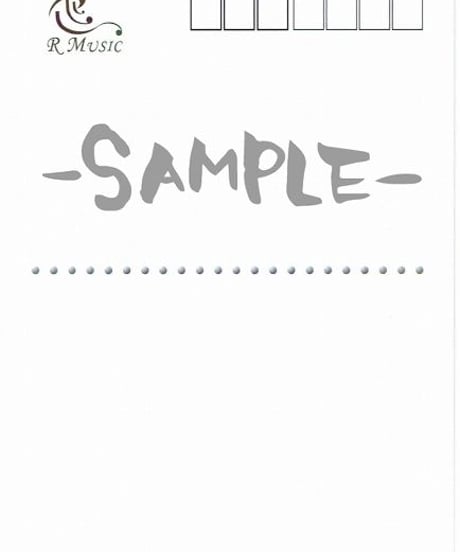 PC005 ポストカード「クラリネットを吹く妖精」：こまつざきなおみ